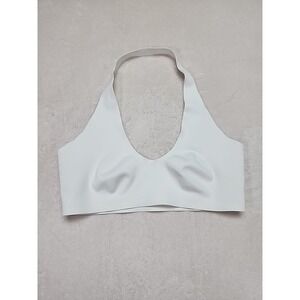 Intimates‎ Lingerie Haltered Bra White Size Large Slip On